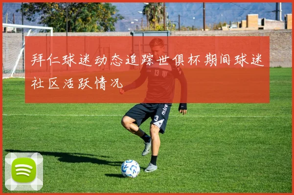 拜仁球迷动态追踪世俱杯期间球迷社区活跃情况