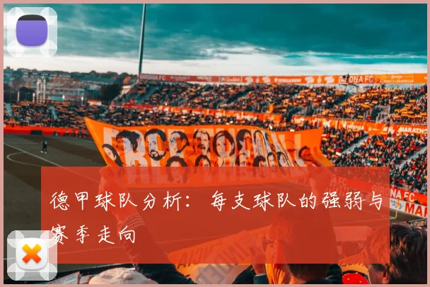 德甲球队分析：每支球队的强弱与赛季走向